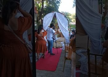 Grazing table arrange: wedding reception @Mahogany farm, Pateros.