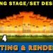Wedding Stage Design Tutorial: Part 4 ( Lighting & Rendering Setup ) in Hindi