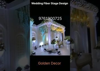 Wedding Fiber Theme Manufacturer -Jaimala Stage Decoration, Flower Decoration, Latest Concept