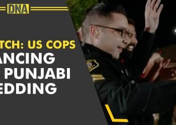 Watch: US cops called on Punjabi wedding after noise grievance but find yourself dancing