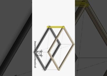 Creating Table Using #weldment Command #cadcam #structure #wedding #table