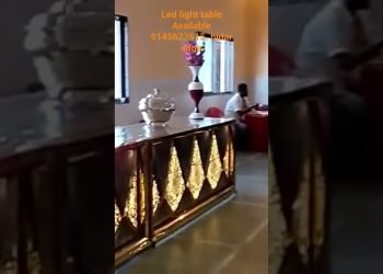 wedding led lights table available in rent