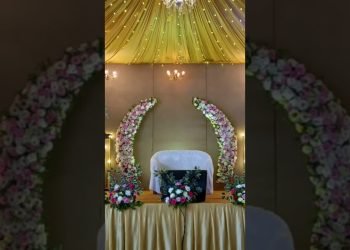 Wedding stage decoration idea . Jeetu decoration Valakom.#short  #kerala  #decoration  #valakom