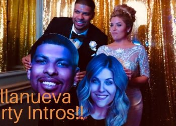 Bridal Party Introductions of Mr. & Mrs. Villanueva