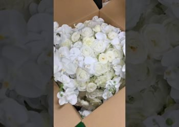 White Rose Wedding Backdrop Decor Floral Arrangement Table Centerpiece  #diywedding #table #backdrop