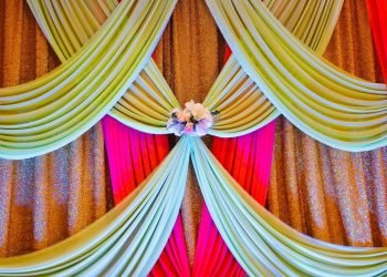 DIY: WEDDING BACKDROP DECORATION TUTORIAL | EVENT BACKDROP DESIGN | STAGE DRAPING TUTORIAL