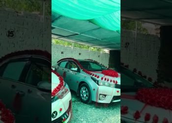 Wedding Automotive decorations fresh Flowers decorations ????????