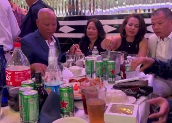 Wedding party in Hong Kong restaurant #3 in United States of America