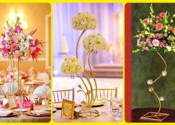 Beautiful luxury Colourful Floral Arrangements Wedding Table Centerpieces Ideas