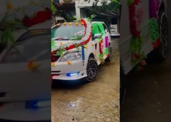 Most Beautiful Wedding Automobile Decorations |#youtubeshorts #trendingshorts