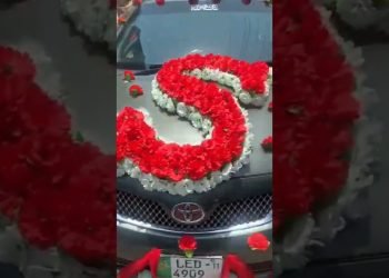 Wedding Automobile decorations fresh Flowers decorations ????????????
