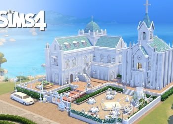 Tartosa Wedding Venue | The Sims4 Stop Motion Construct | NoCC |【シムズ４建築】