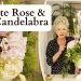 A White Rose & Ivy Candelabra | Wedding Table Flowers (Part 2)
