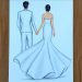 Wedding couple drawing | love drawings | Wedding Dress