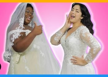 Single Girls Try On Amazon Wedding Dress