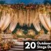 20 Romantic Outdoor Wedding Stage Design Ideas