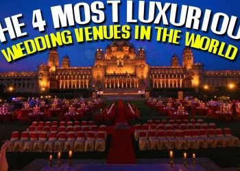 Top 4 Most LUXURIOUS Wedding Venues in The World!