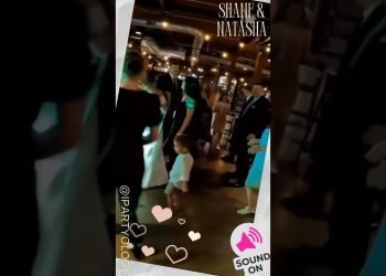 How a small, intimate wedding might be energetic, fun, and filled with dancing.