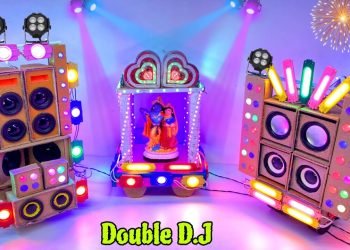 Diy Mini Wedding Dj Road Light Gadi Wala Dj || Dj Loading Truck Decoration Light Mini Dj Truck