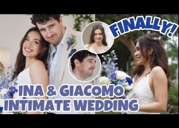 INA FELEO AND GIACOMO GERVASUTTI'S INTIMATE WEDDING ❤️ ANAK NI DIRECTOR LAURICE GUILLEN KINASAL NA!