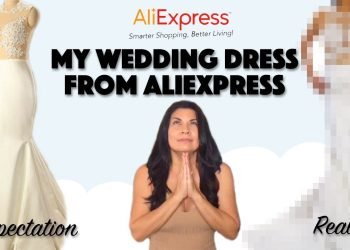 MY ALIEXPRESS WEDDING DRESS FROM CHINA | Expectations vs Reality