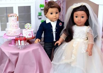 Doll Wedding Routines ! PLAY DOLLS  stories for youths