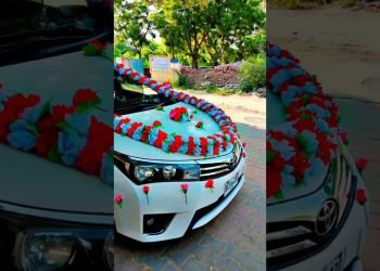 Wedding Automotive decorations beautiful automobile decorations fresh Flowers ????????????????