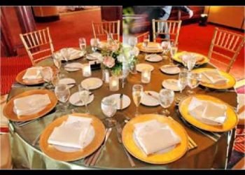 Easy Wedding reception table decorations