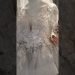 Order 519 Video 7 Princess Ruffle Skirt  Blush Wedding Dress