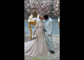 Australian singer Sia’s intimate Italian wedding