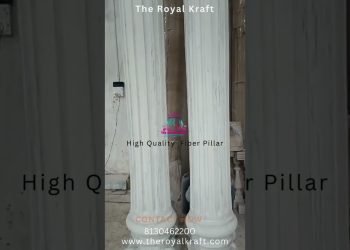 Execution of High – Quality Fiber Pillars design by The Royal Kraft || Fiber Manufacturing Unit