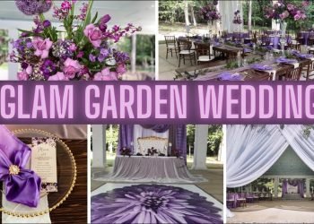 GLAM GARDEN WEDDING| EVENT PLANNING, BACKDROPS AND MORE | LIVING LUXURIOUSLY FOR LESS