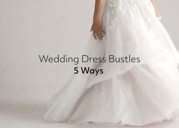 Wedding Dress Bustle Guide