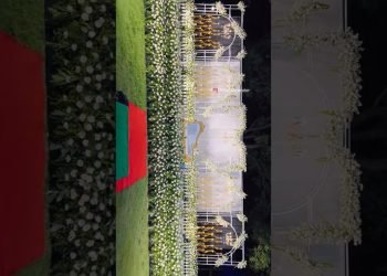 Wedding flower Decoration stage  ideas #stage decoration