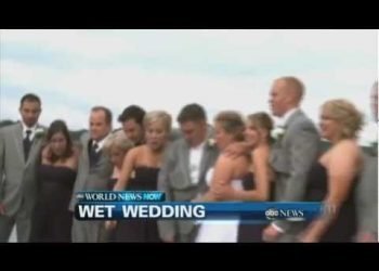 WEBCAST: Wedding Party Gets Soaked!