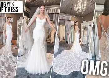 COME WEDDING DRESS SHOPPING WITH ME! *EMOTIONAL*