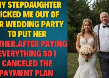 { Full story} My stepdaughter kicked me out of her wedding party to place her FATHER #reddit #reels