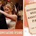 Inviting to a Wedding Anniversary Party – English Conversation Lesson