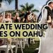 Our top INTIMATE Wedding Venues for small parties under 50 in Oahu, Hawaii | Wedding Venue guides