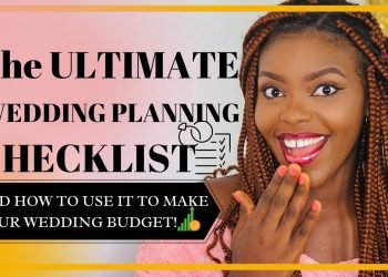 The ONLY Detailed Wedding Planning CHECKLIST Video You Need + How To Make A BUDGET For Your Wedding