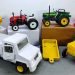 Diy Mini Wedding Dj Eicher Tractor and Rc open Bolero pickup Diecast model satisfying with Unboxing