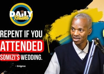 Enigma on Somizi's Wedding, Intimate Positions That God Does Not Want. PART 3