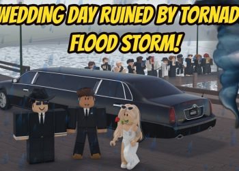 Greenville, Wisc Roblox l TORNADO STORM FLOODS Wedding PARTY Special Roleplay
