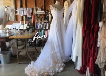 Making a Wedding Dress from Begin to Finish