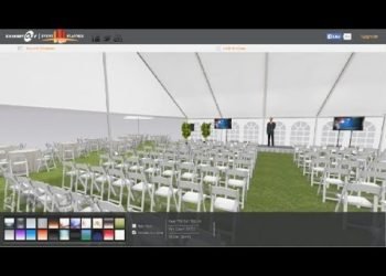 Event Planning tutorial, outdoor wedding or golf event