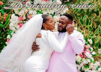 My dreamy Nigerian Evening Garden White Wedding Highlights || easy and intimate wedding #viral
