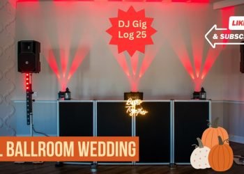 Fall Ballroom Wedding | DJ Gig Log 25 | Ballroom at Carey Lake