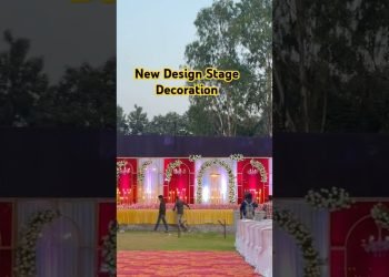 Latest Design Stage Decoration#eventplanner #mandapamdecoration #mandapflowerdecoration #wedding