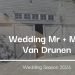 Mr and Mrs Van Drunen Wedding DJ set!