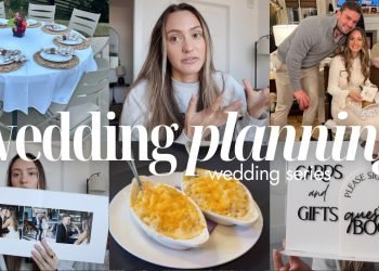 WEDDING PLANNING VLOG: 6 MONTHS OUT: A disaster, more tastings, haul, wedding shower in Tennessee!